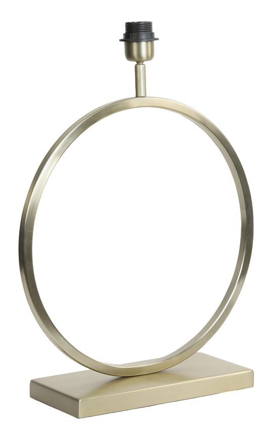 Light & Living Tafellamp 'Liva' 47cm, kleur Goud (excl. kap)
