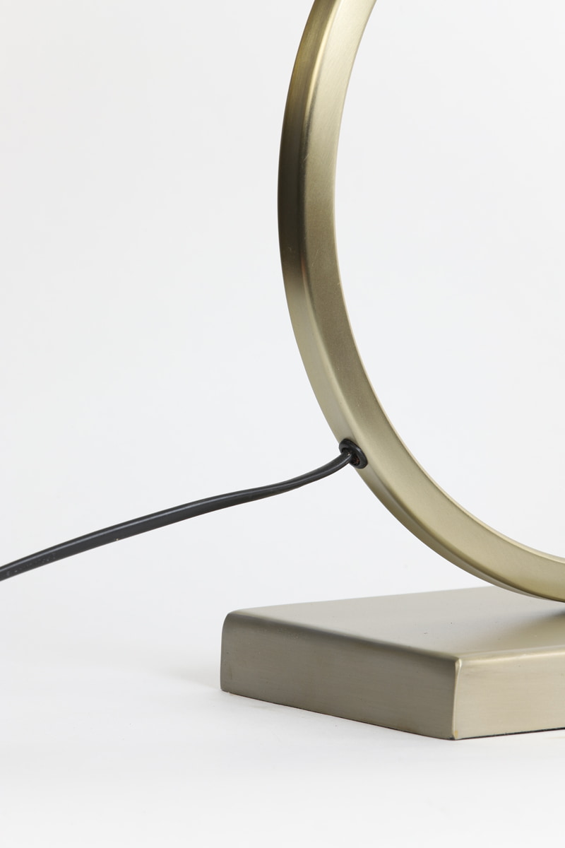 Light & Living Tafellamp 'Liva' 47cm, kleur Goud (excl. kap)