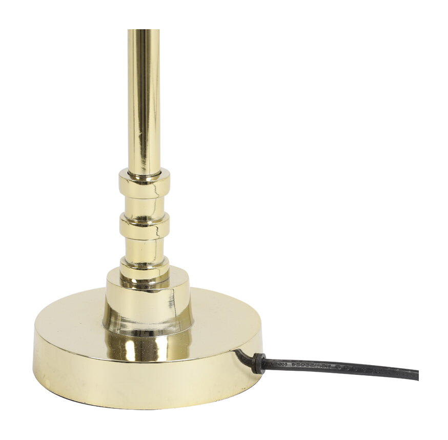 Light & Living Tafellamp 'Kaliro' 47cm, kleur Goud (excl. kap)