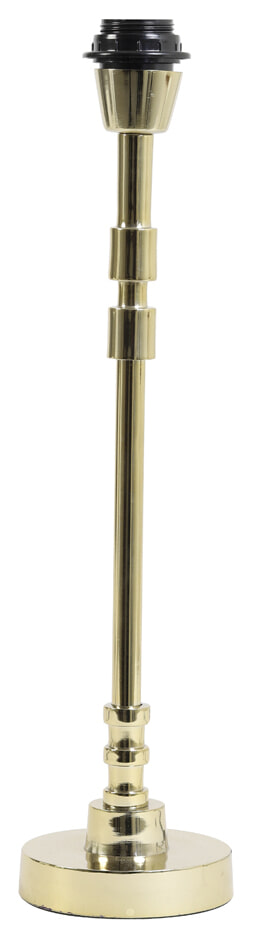 Light & Living Tafellamp 'Kaliro' 47cm, kleur Goud (excl. kap)