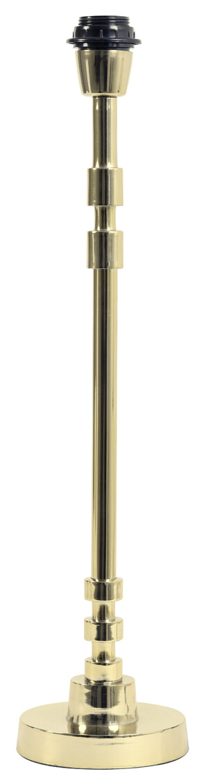 Light & Living Tafellamp 'Kaliro' 56cm, kleur Goud (excl. kap)