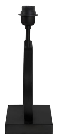 Light & Living Tafellamp 'Jamiro' 37cm, kleur Mat Zwart (excl. kap)