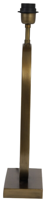 Light & Living Tafellamp 'Jamiri' 45cm, kleur Antiek Brons (excl. kap)