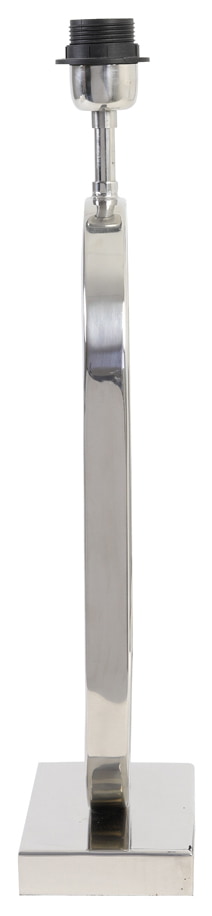 Light & Living Tafellamp 'Jamiri' 45cm, kleur Nikkel (excl. kap)