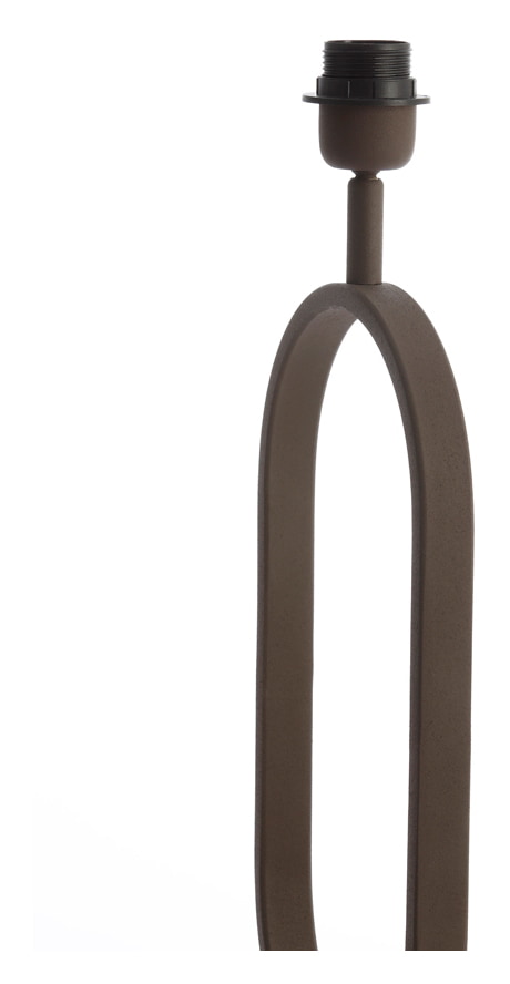 Light & Living Tafellamp 'Jamiri' 55cm, kleur Bruin (excl. kap)