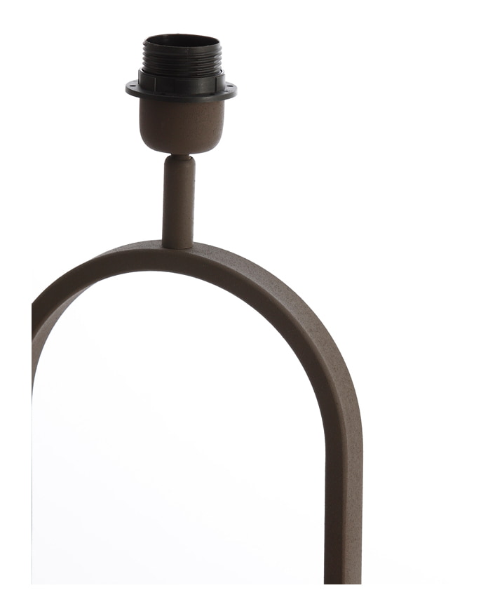 Light & Living Tafellamp 'Jamiri' 55cm, kleur Bruin (excl. kap)