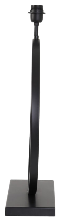 Light & Living Tafellamp 'Liva' 59cm, kleur Mat Zwart (excl. kap)