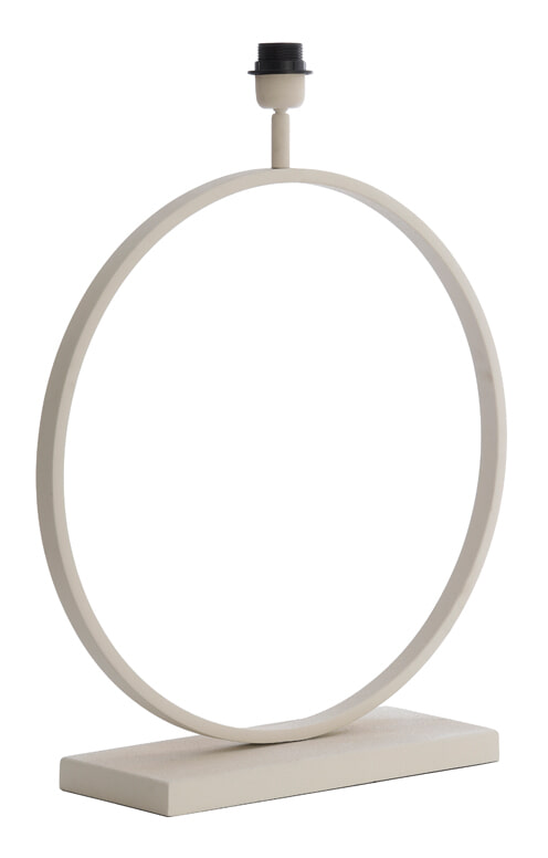 Light & Living Tafellamp 'Liva' 59cm, kleur Crème (excl. kap)