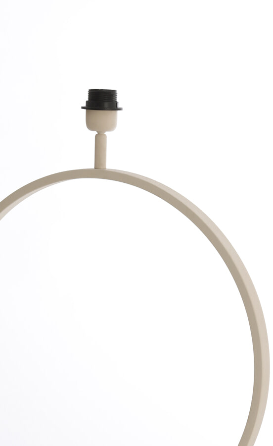 Light & Living Tafellamp 'Liva' 59cm, kleur Crème (excl. kap)
