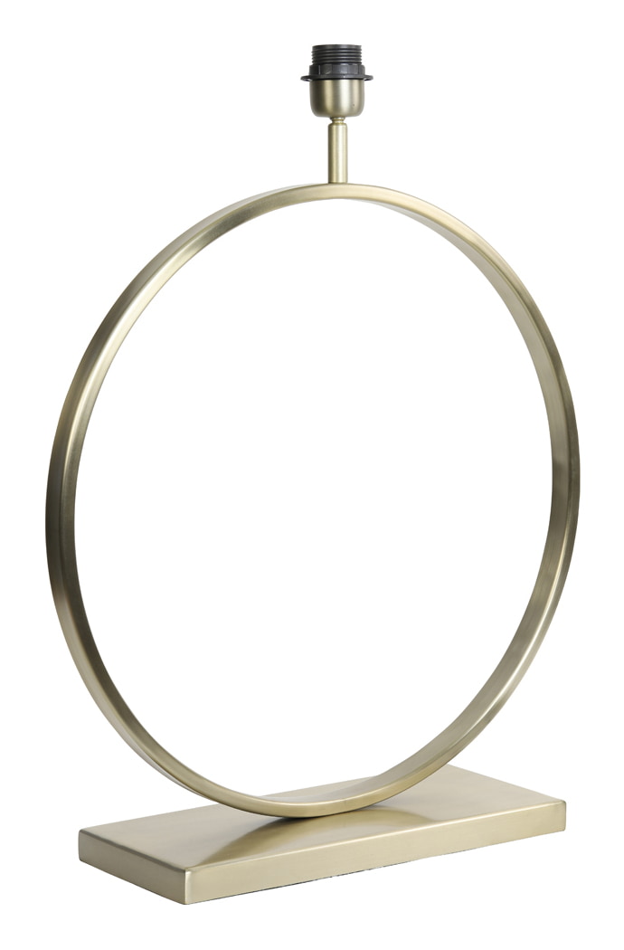 Light & Living Tafellamp 'Liva' 57cm, kleur Goud (excl. kap)