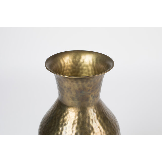 ZILT Vaas 'Dina' kleur Antique Brass