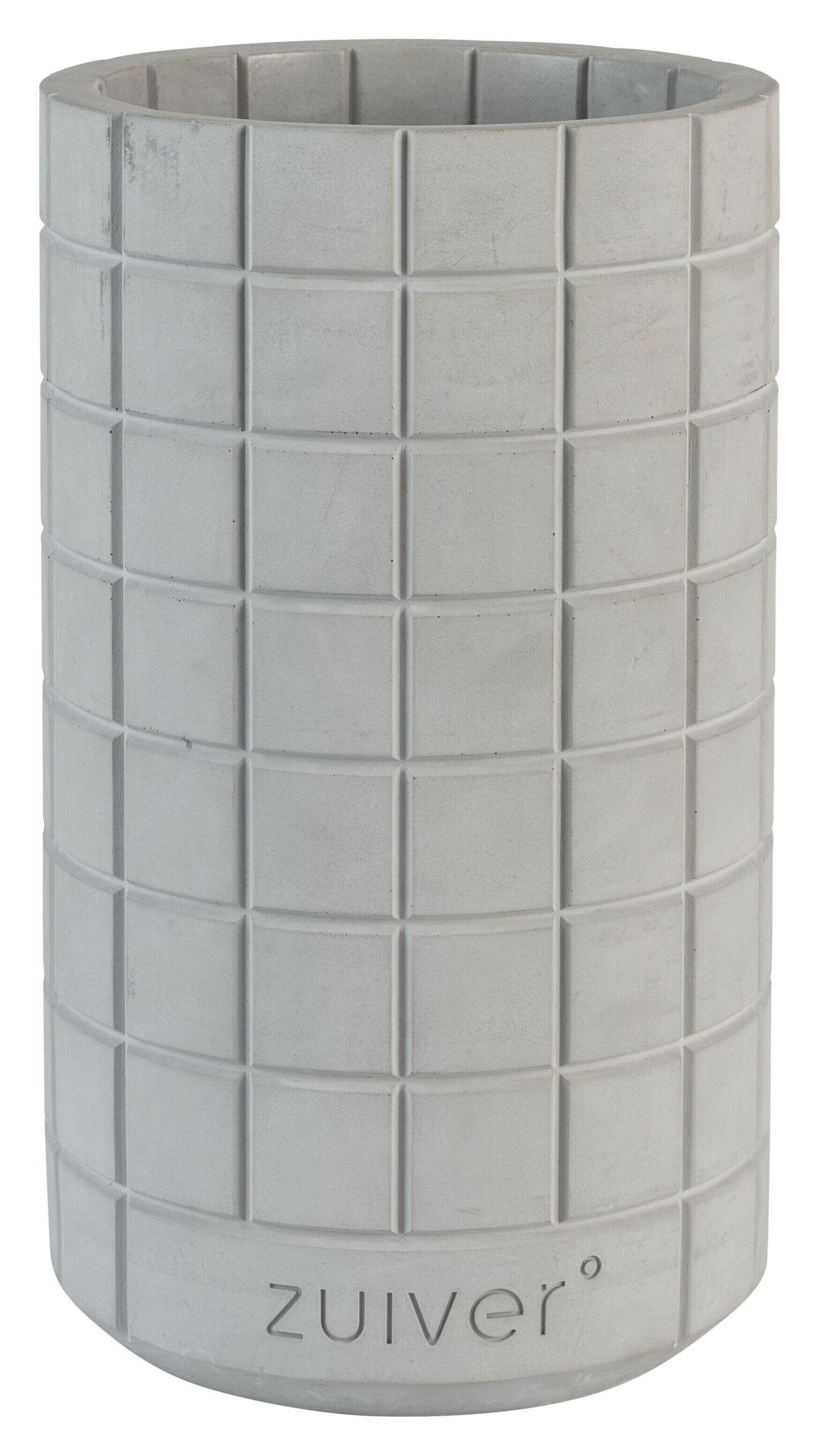 Zuiver Vaas 'Fajen' Beton, 26cm hoog, kleur Grijs