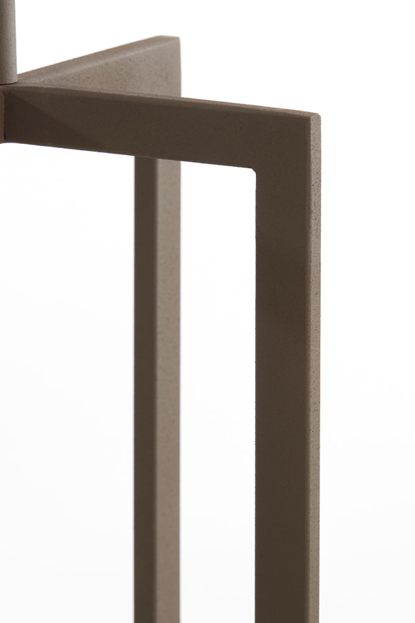 Light & Living Vloerlamp 'Mace' 140cm, kleur Bruin (excl. kap)
