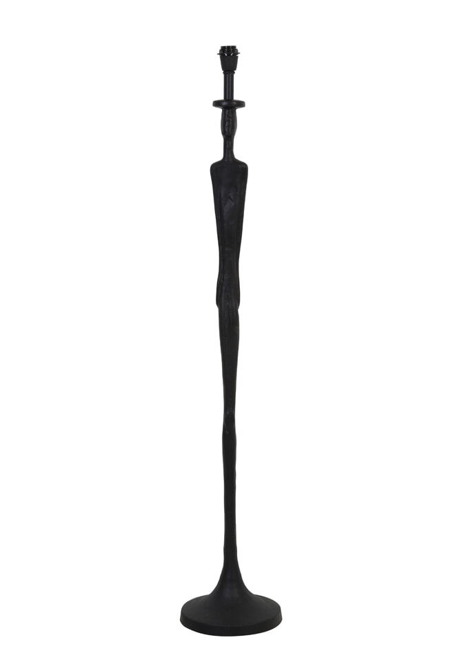 Light & Living Vloerlamp 'Gizon', mat zwart