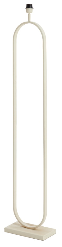Light & Living Vloerlamp 'Jamiri' 142cm hoog, kleur Crème
