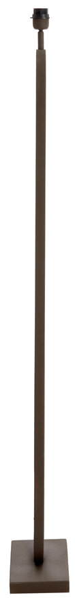 Light & Living Vloerlamp 'Jamiri' 142cm, kleur Bruin (excl. kap)