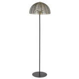 Light & Living Vloerlamp 'Klobu', antiek brons+mat zwart