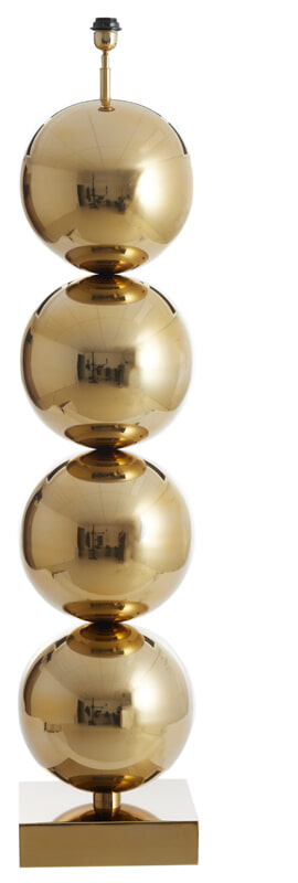 Light & Living Vloerlamp Lovis 137cm hoog - Goud