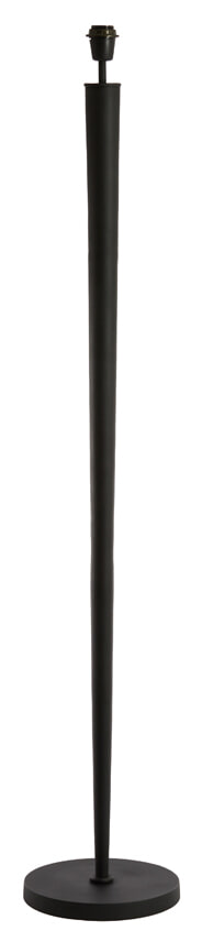 Light & Living Vloerlamp Vixen 151cm - Mat Zwart (excl. kap)