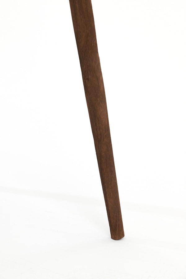 Light & Living Vloerlamp 'Ilias' Mangohout, 122cm, kleur Mat Bruin