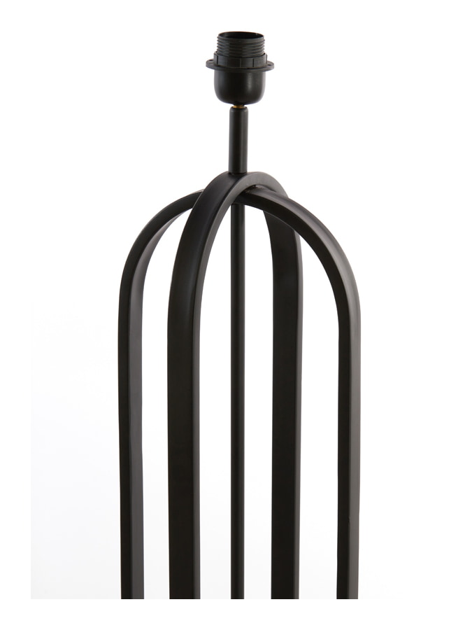 Light & Living Vloerlamp 'Aster' 140cm hoog, kleur Mat Zwart
