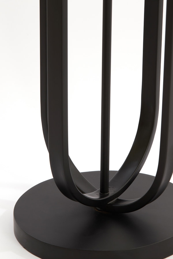 Light & Living Vloerlamp 'Aster' 140cm hoog, kleur Mat Zwart