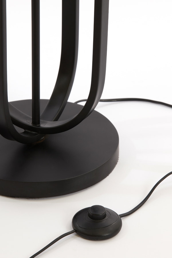 Light & Living Vloerlamp 'Aster' 140cm hoog, kleur Mat Zwart