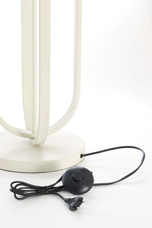 Light & Living Vloerlamp 'Aster' 140cm, kleur Crème (excl. kap)
