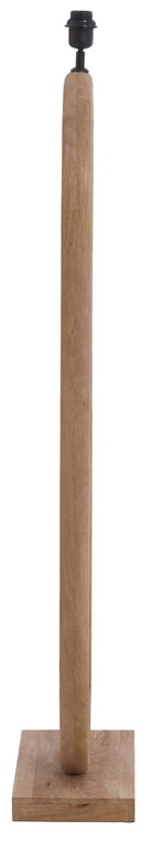 Light & Living Vloerlamp 'Paceco' Mangohout, 119cm hoog (excl. kap)