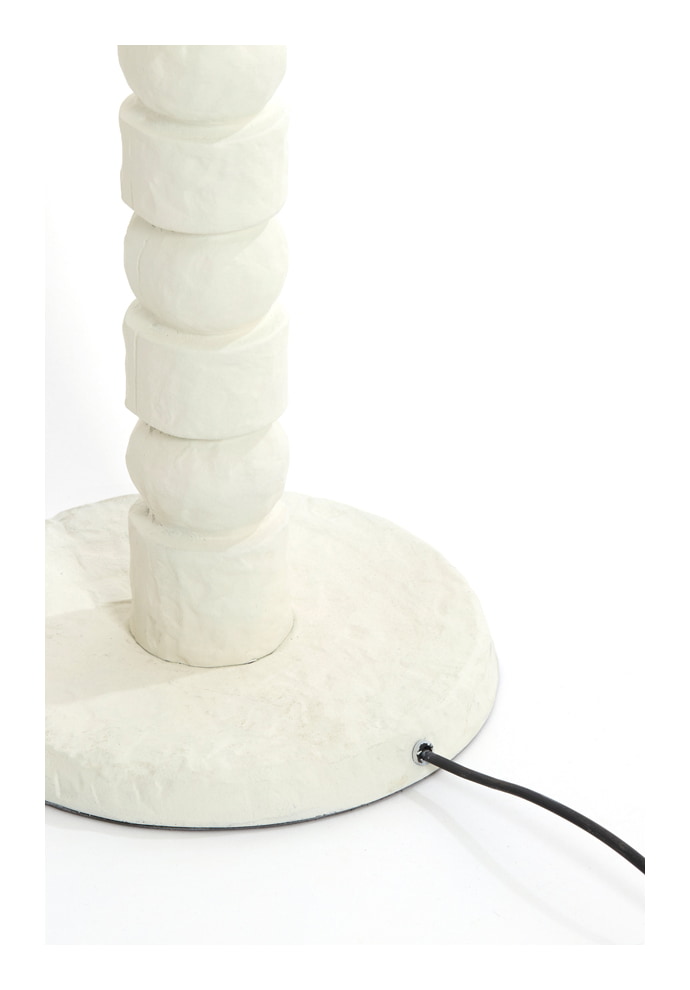 Light & Living Vloerlamp 'Akti' 146cm, kleur Crème (excl. kap)