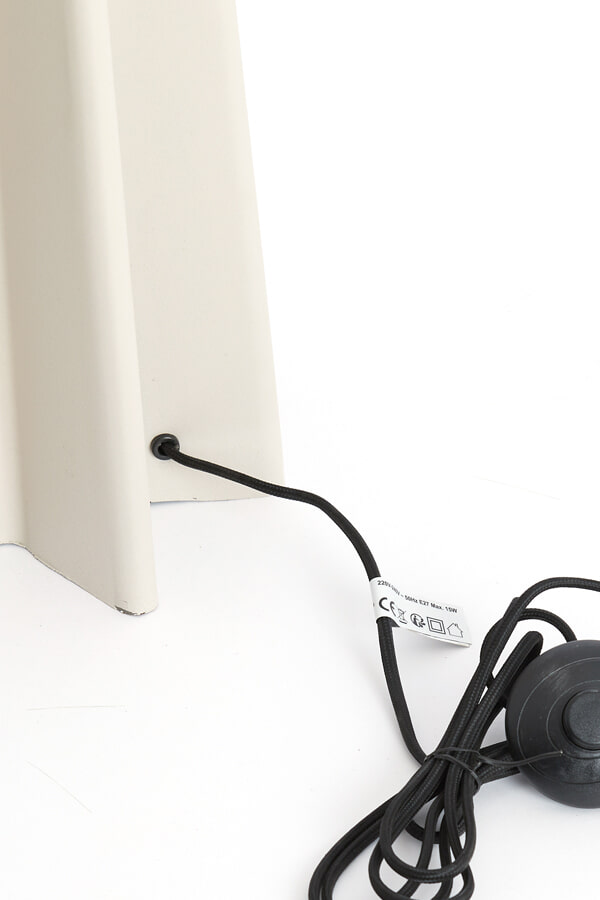 Light & Living Vloerlamp 'Kuala' 124cm, kleur Mat Beige (excl. kap)