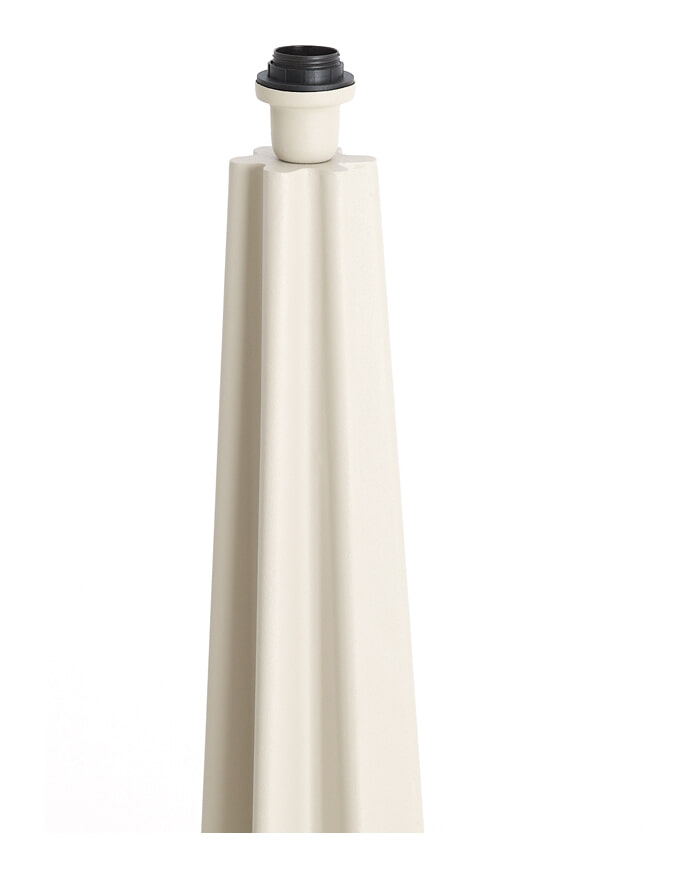 Light & Living Vloerlamp 'Kuala' 124cm, kleur Mat Beige (excl. kap)