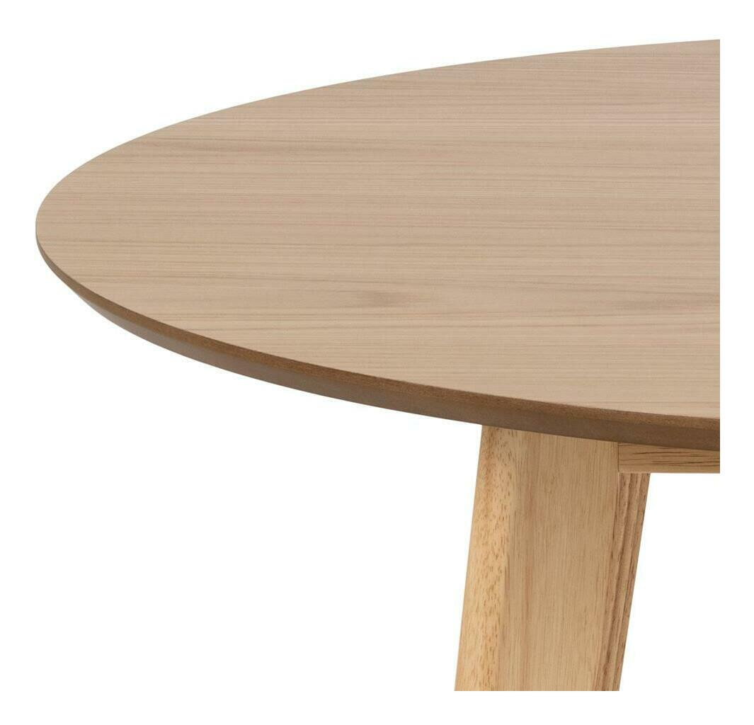 Bendt Ronde Eettafel 'Torkil' 105cm, kleur Naturel Eiken