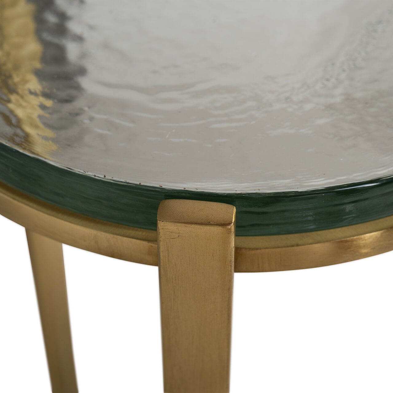 Richmond Ronde Bijzettafel 'Aubrey' 29cm, kleur Goud