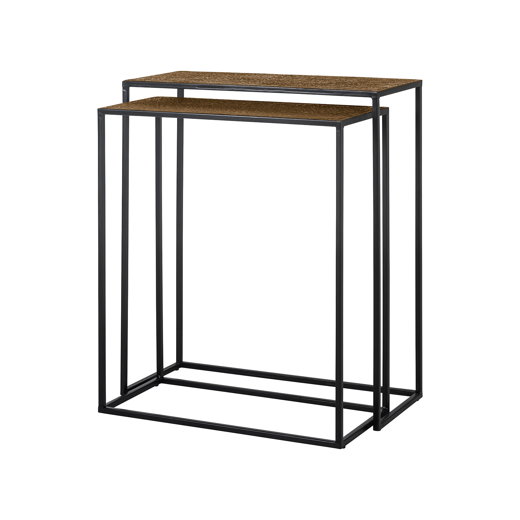 Richmond Sidetable Bristol Metaal, Set van 2 stuks