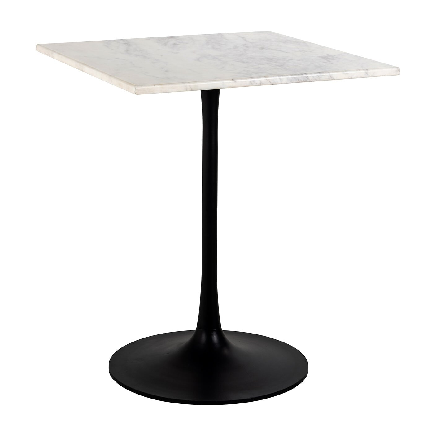 Richmond Bistrotafel 'Carlten' Marmer, 65 x 65cm, kleur Wit