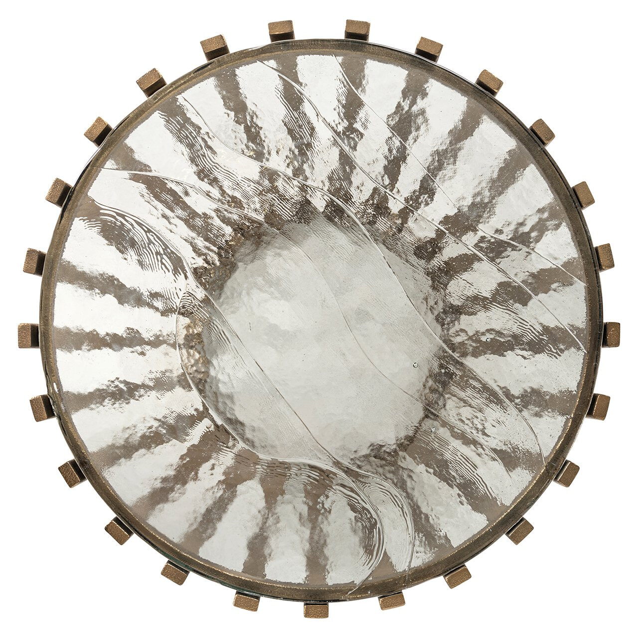 Richmond Bijzettafel 'Volante' Glas, 47cm