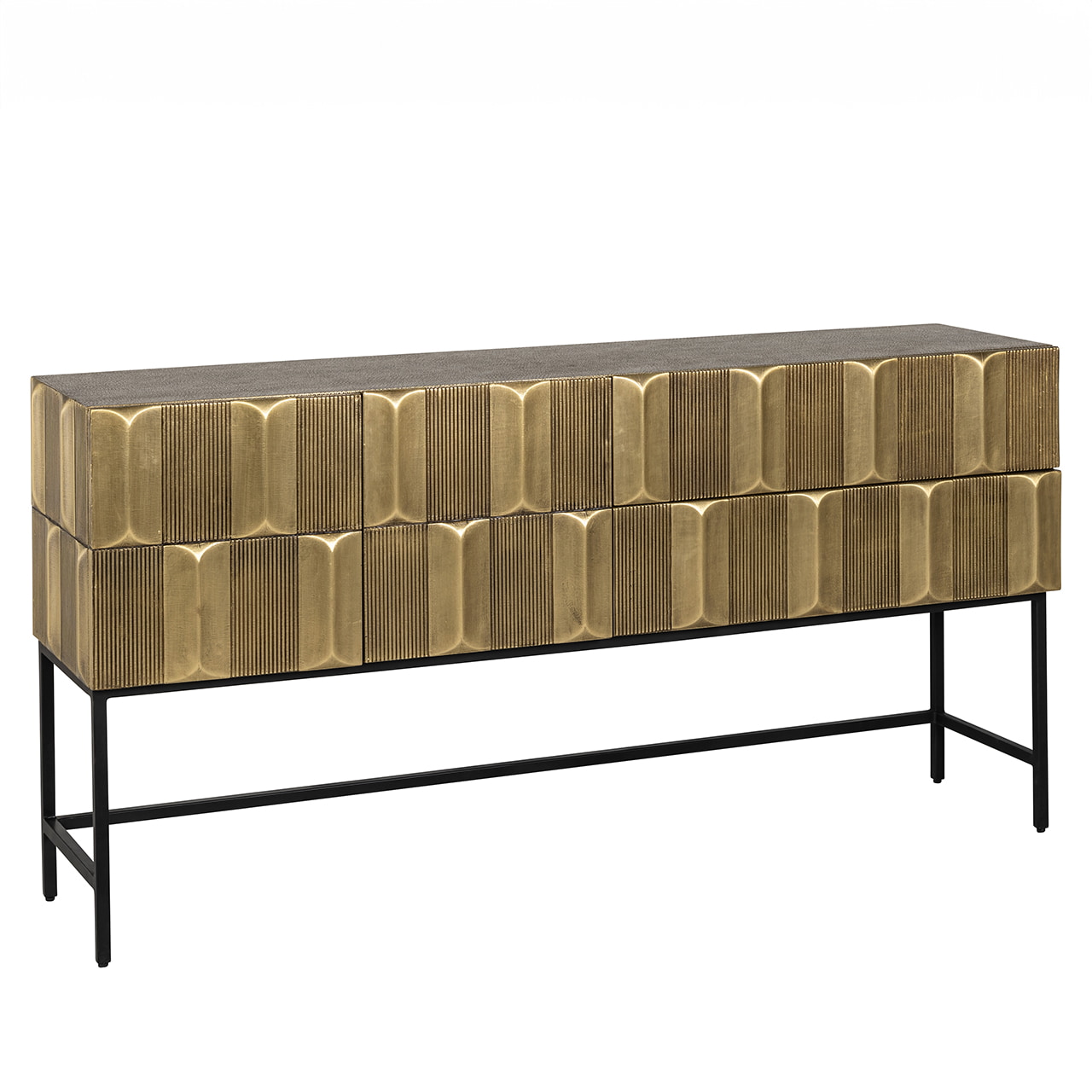 Richmond Dressoir 'Jaxx' 160cm, kleur Goud