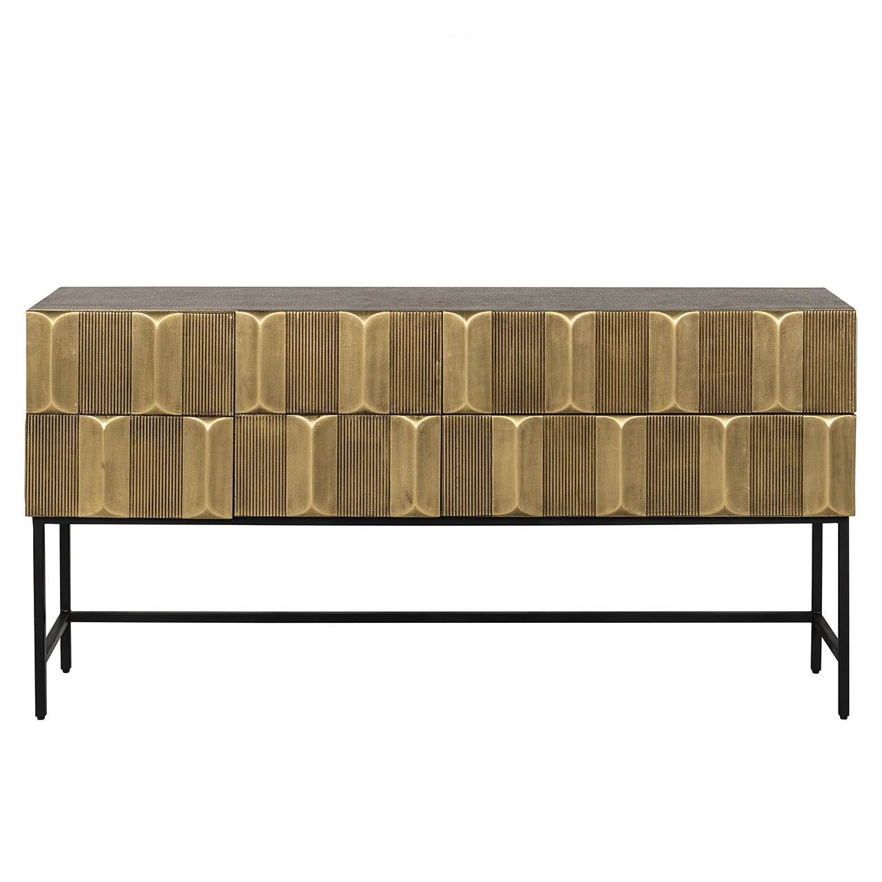 Richmond Dressoir 'Jaxx' 160cm, kleur Goud
