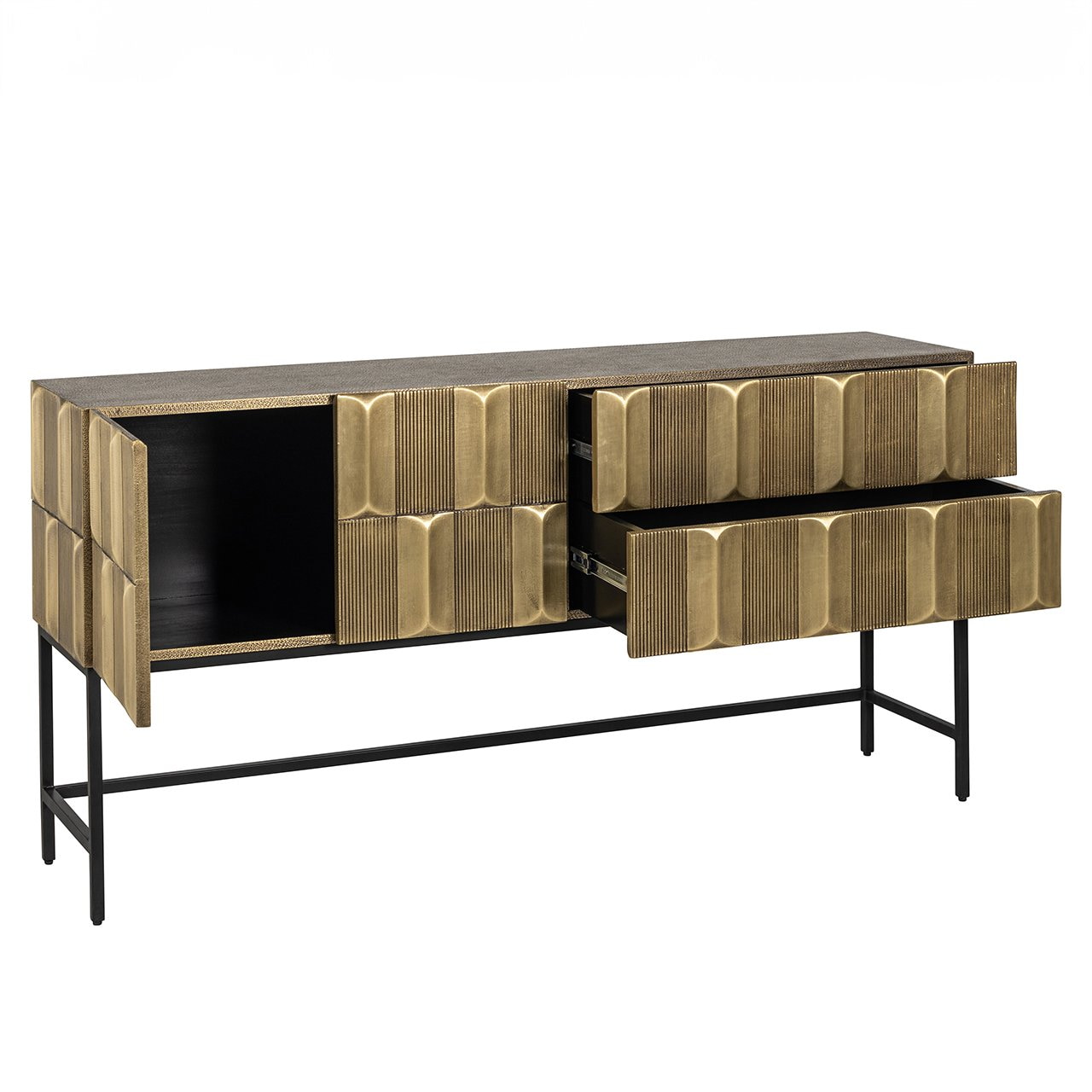 Richmond Dressoir 'Jaxx' 160cm, kleur Goud