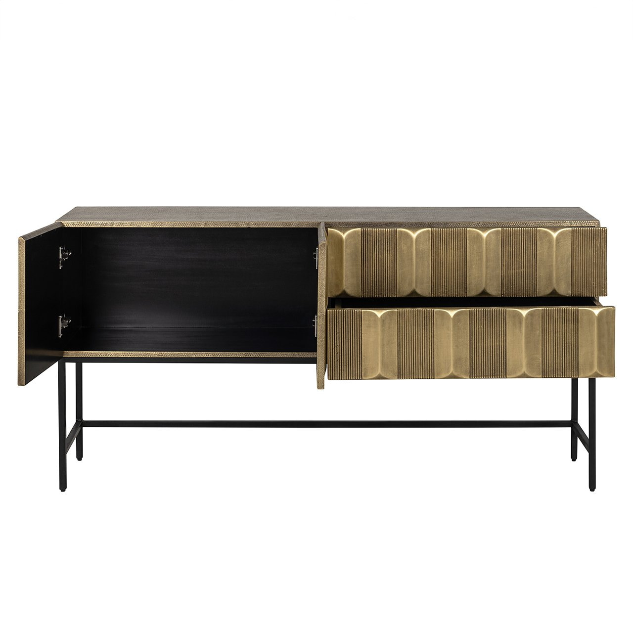 Richmond Dressoir 'Jaxx' 160cm, kleur Goud