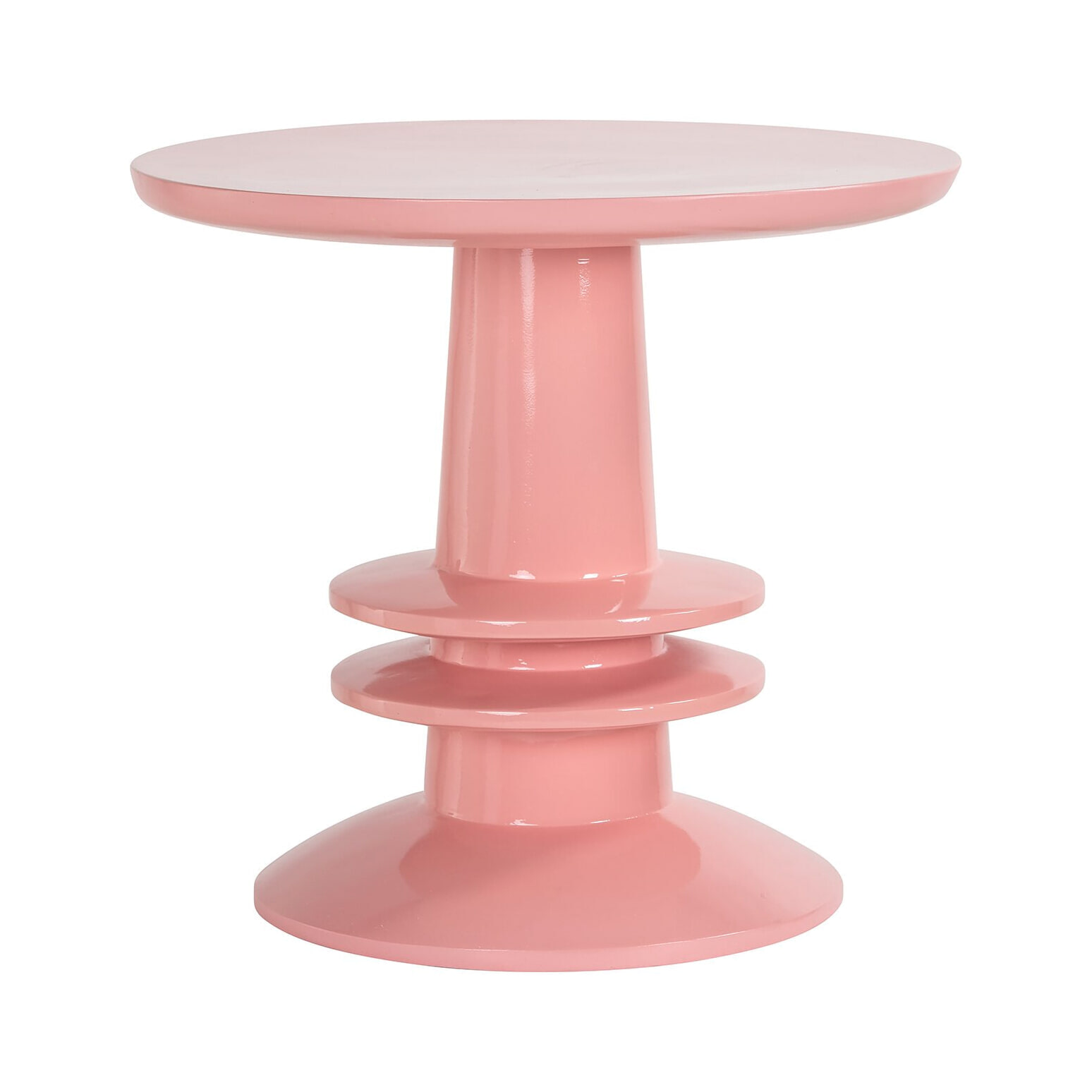 Richmond Ronde Bijzettafel Josy 42cm - Roze