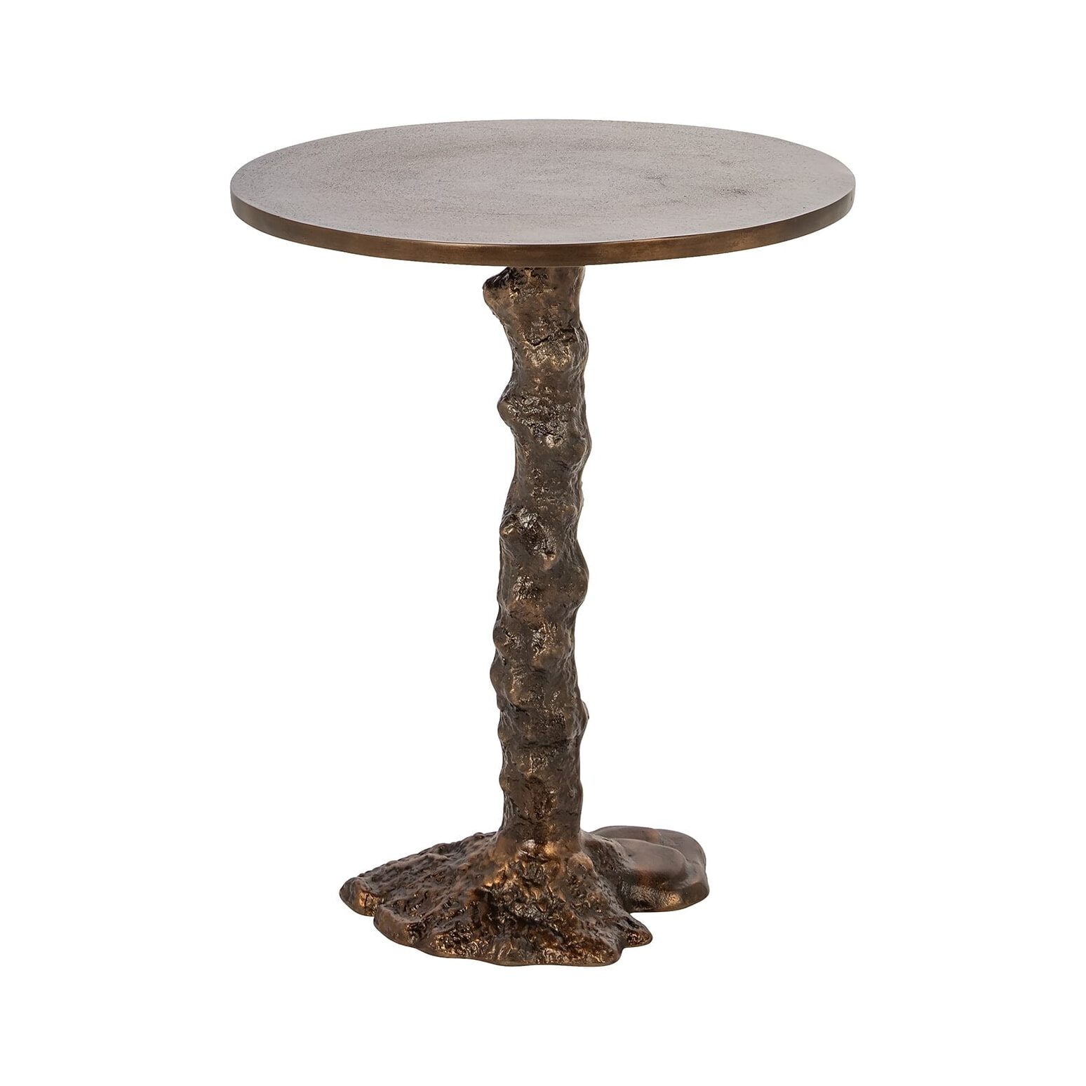 Richmond Bijzettafel Misty 46cm - Brons - Rond