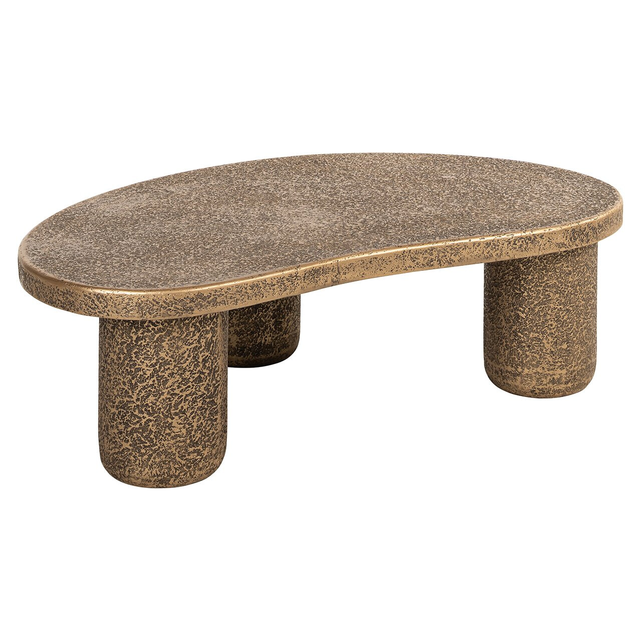 Richmond Interiors Richmond Organische Salontafel Kenobi 112 x 70cm - Brons