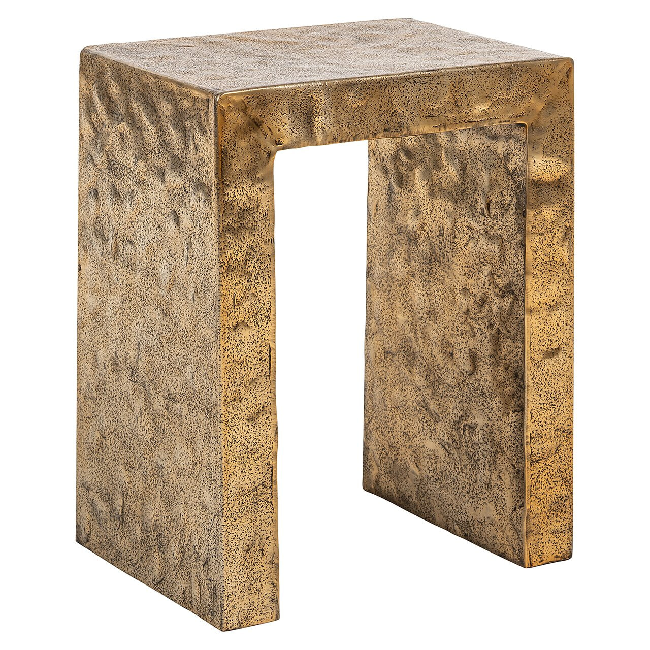 Richmond Bijzettafel Novan Brushed gold, 40 x 29cm - Goud