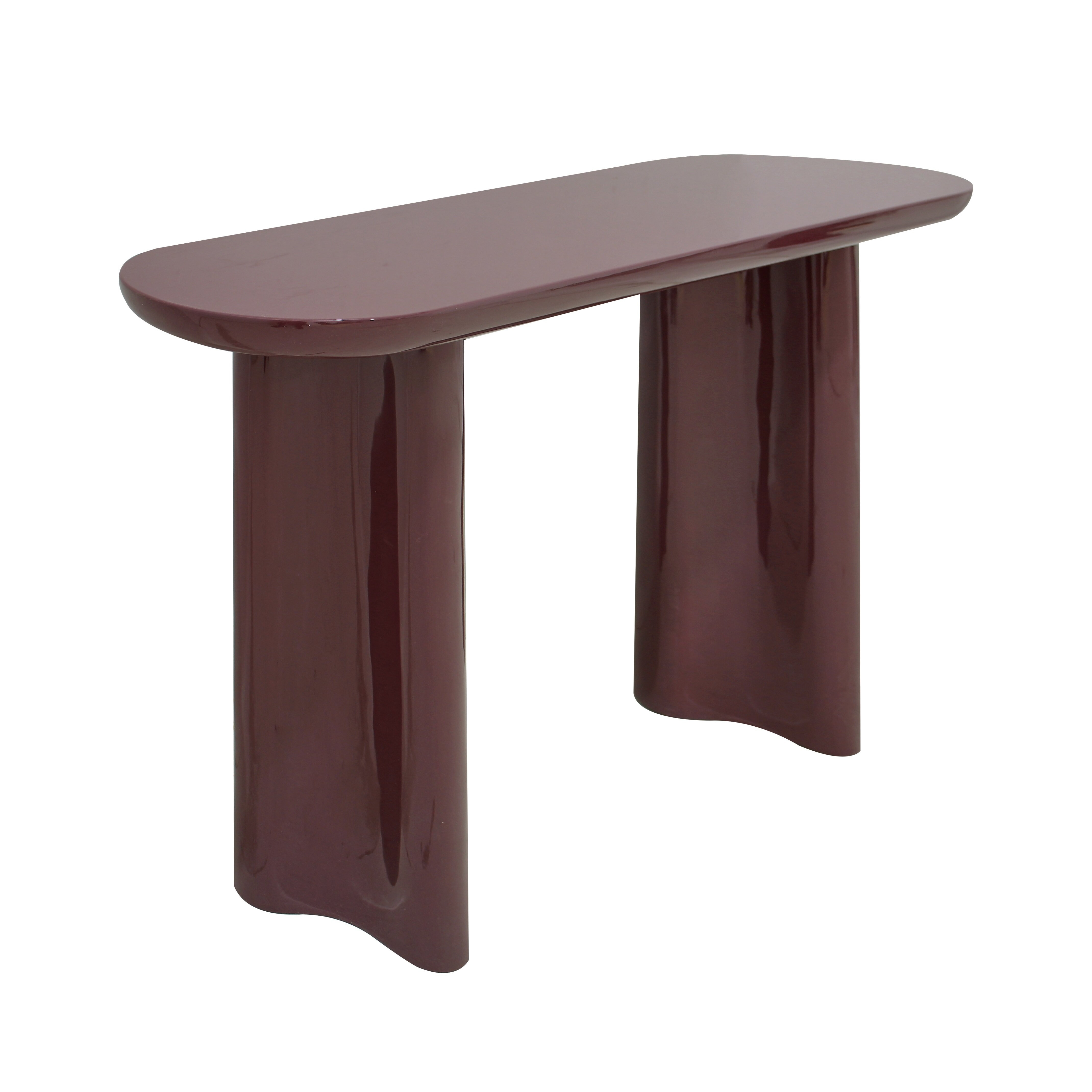 Richmond Interiors Richmond Sidetable Sunny 120cm - Burgundy