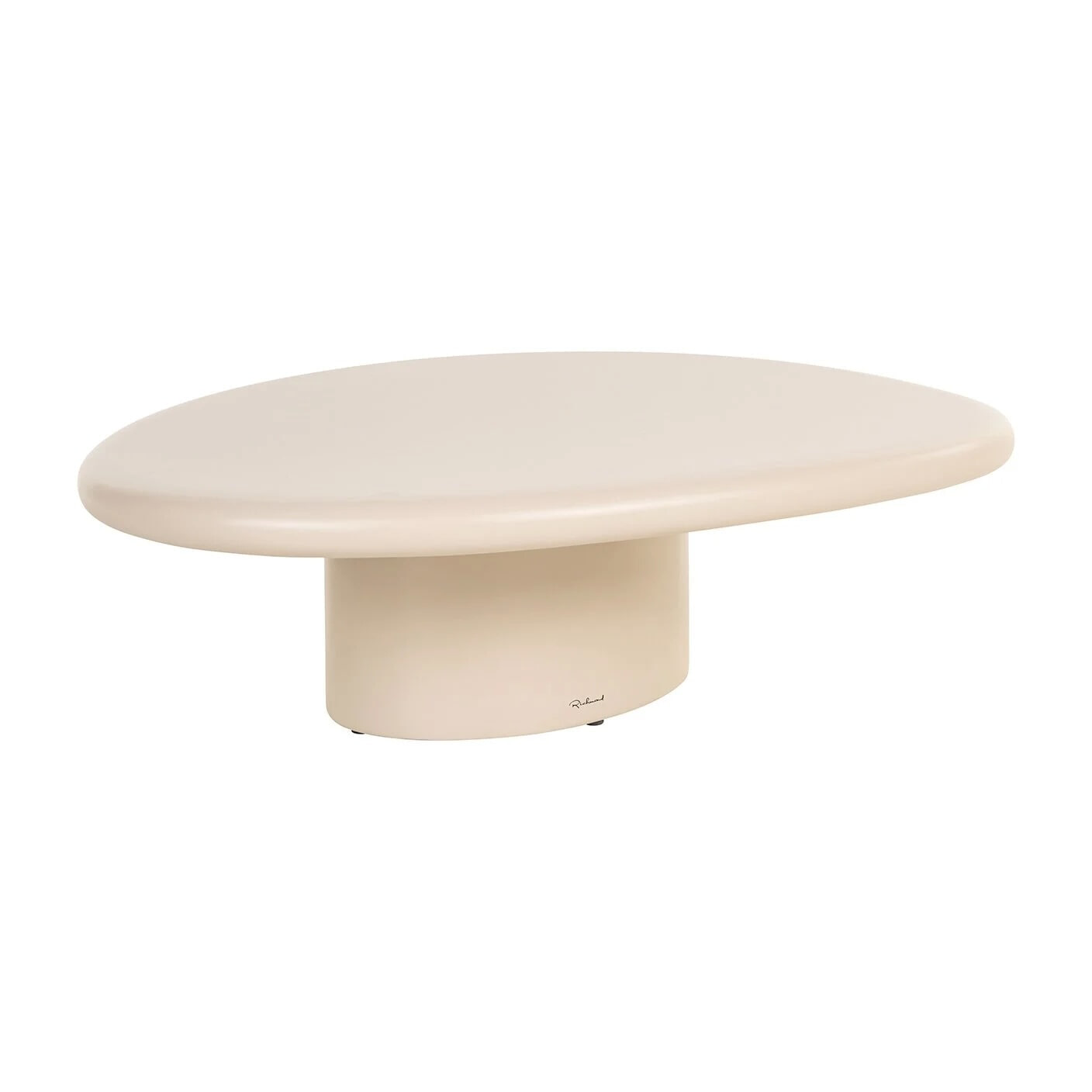 Richmond Organische Salontafel Urban Bloom 110 x 90cm - Wit
