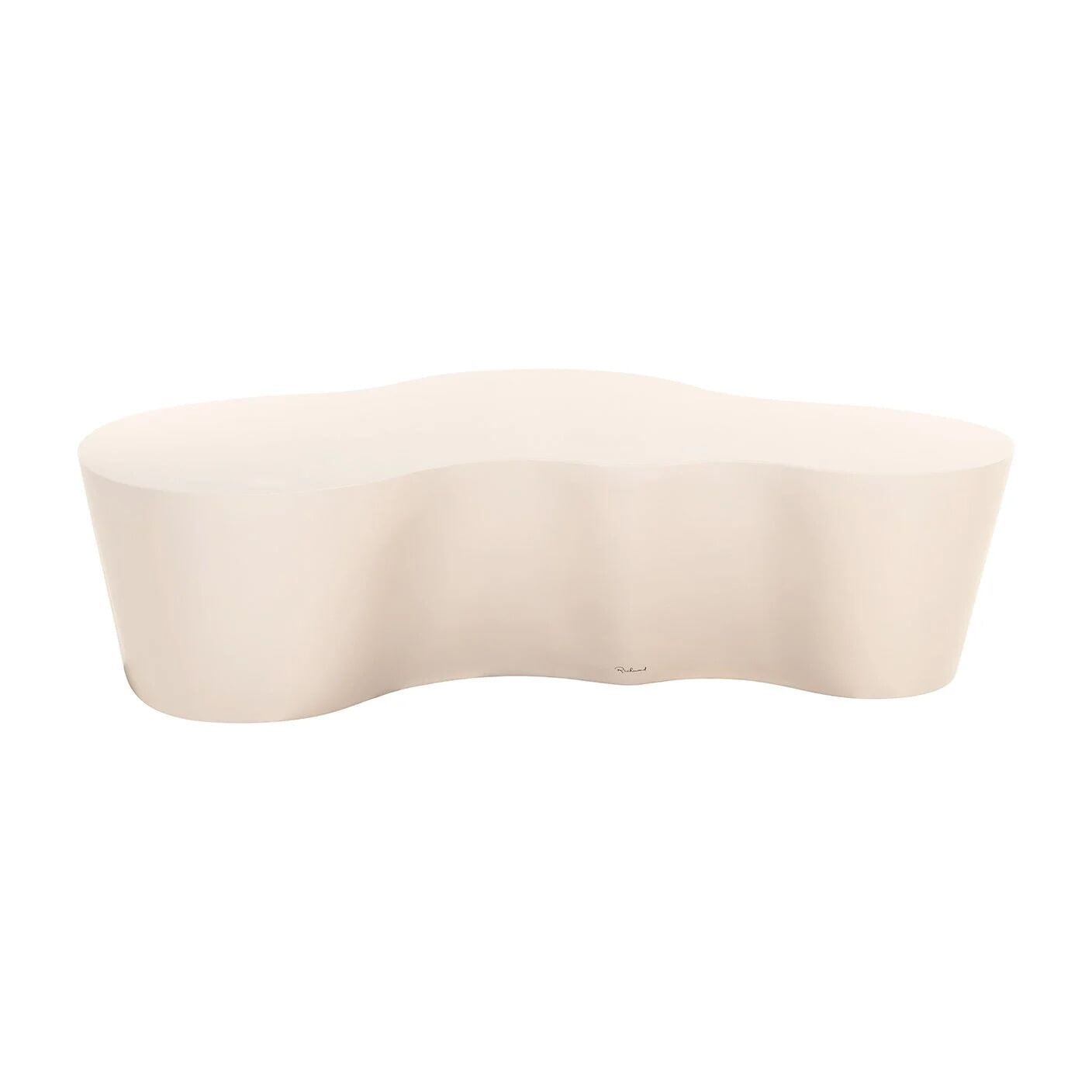 Richmond Organische Salontafel Urban Bloom 152 x 94cm - Wit