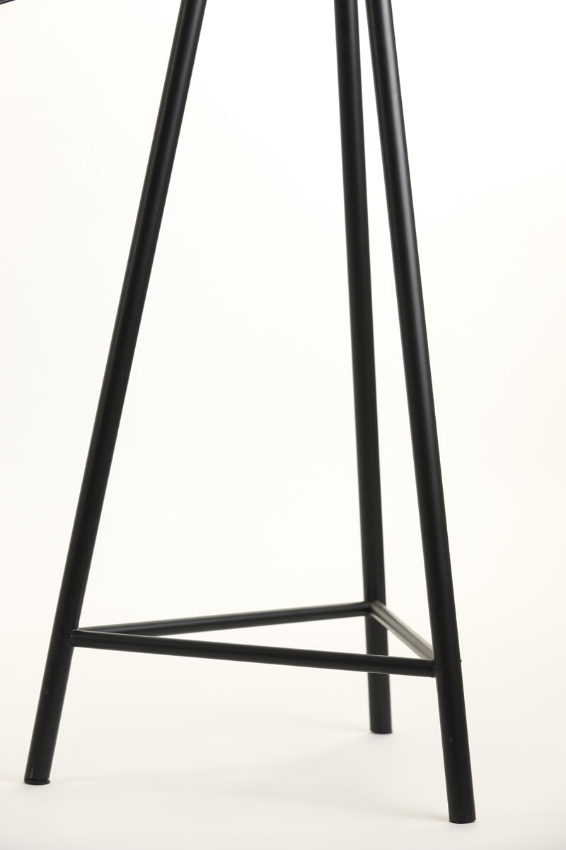 Light & Living Vloerlamp 'Adeta', mat zwart, 135cm hoog