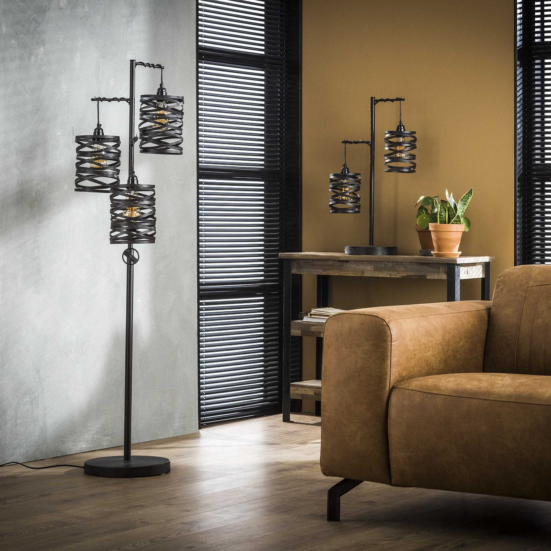 Vloerlamp 'Kristina' 3-lamps